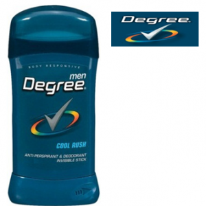 Degree Deo Stick For Men 1.7 oz * Cool Rush * 6 pcs