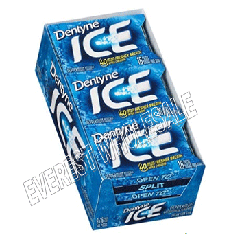Dentyne Ice * Peppermint * 9 pks / Box