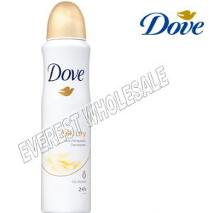 Dove Body Spray For Women 150 ml * Dry Silk * 6 pcs