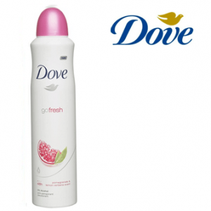 Dove Body Spray For Women 150 ml * Pomegranate & Lemon * 6 pcs
