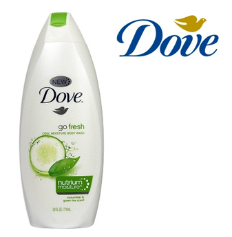 Dove Shower Cream 500 ml * Cucumber & Green Tea * 6 pcs