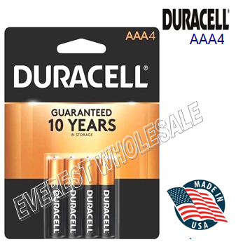 Duracell Battery AAA 4 * 18 pcs / Box