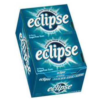 Eclipse Gum * Peppermint * 12 pks / Box