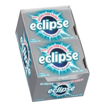 Eclipse Gum * Polar Ice * 12 pks / Box