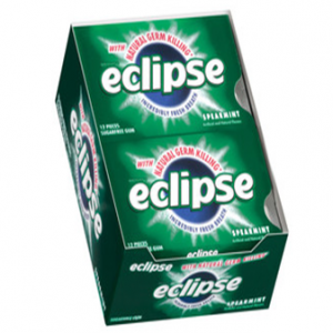 Eclipse Gum * Spearmint * 12 pks / Box