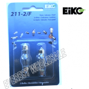 Eiko Car Light Bulbs 2 ct Pack * #211-2F * 6 pcs