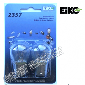 Eiko Car Light Bulbs 2 ct Pack * #2357 * 6 pcs