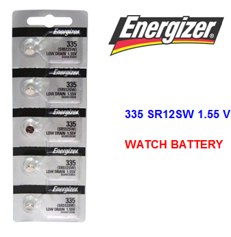 Energizer Watch Battery 335 SR 512 SW 1.55 V * 5 pcs / pack