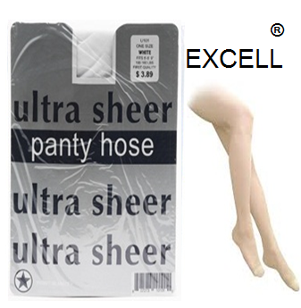 Excell Panty Hose One Size Off White * 12 pcs / pack