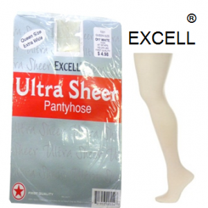 Excell Panty Hose Queen Size Off White * 12 pcs / pack