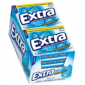 Extra Gum * Peppermint * 10 Count / Pack