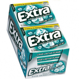 Extra Gum * Polar Ice * 10 Count / Pack