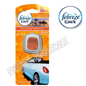 Febreze Car Vent Clip * Hawaiian Aloha * 2 ml / 4 pcs