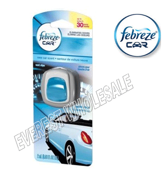 Febreze Car Vent Clip * New Car Scent * 2 ml / 4 pcs