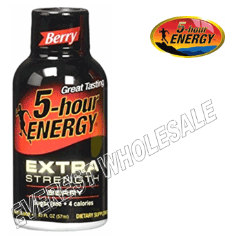 Five Hour Energy Drink * Extra Strength Berry * 12 pcs