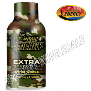Five Hour Energy Drink * Extra Strength Sour Apple * 12 pcs