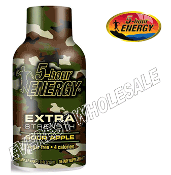 Five Hour Energy Drink * Extra Strength Sour Apple * 12 pcs