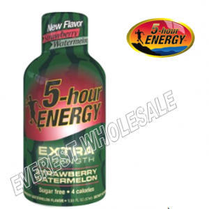 Five Hour Energy Drink * Extra Strength Strawberry-Watermelon * 12 pcs
