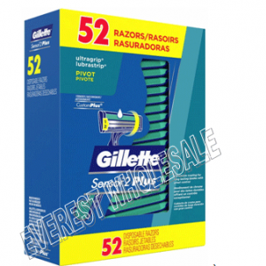 Gillette Sensor 2 Plus Razors * 52 counts