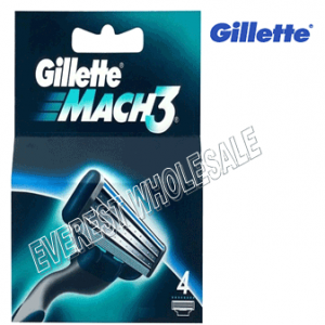 Gillette Mach3 Blade 4 ct / pck * 6 pks