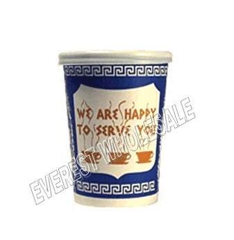 8 Fl Oz Greek Design Paper Coffee Cup * 1000 ct