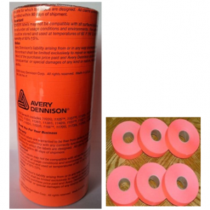 Grocery Orange Label for Monarch 1110 * 16 Rolls