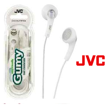 JVC Gumy Earphone * Coconut White *