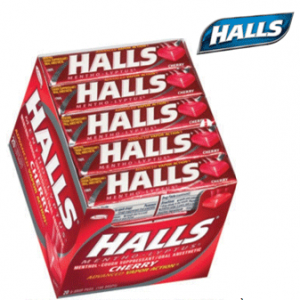 Halls Candy * Cherry * 20 ct / pack