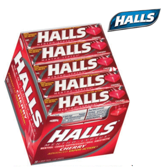 Halls Candy * Cherry * 20 ct / pack