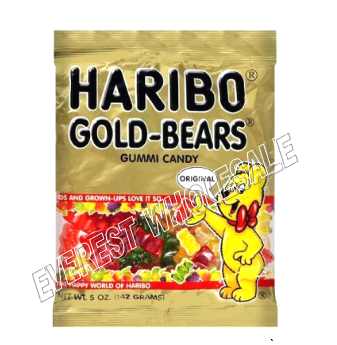 Haribo 5 oz * Gold Bears * 12 pcs