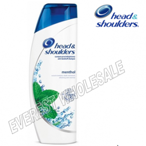 Head and Shoulders Shampoo 400 ml * Menthol * 6 pcs