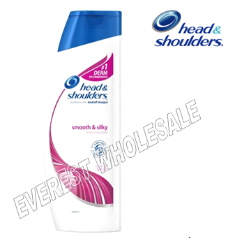 Head and Shoulders Shampoo 400 ml * Smooth & Silky * 6 pcs