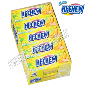 Hi-Chew Soft Chewy Candy * Banana * 10 ct