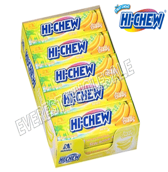Hi-Chew Soft Chewy Candy * Banana * 10 ct