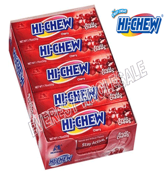 Hi-Chew Soft Chewy Candy * Cherry * 10 ct