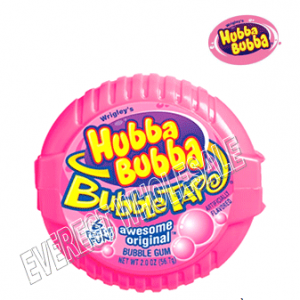 Hubba Bubba Bubble Tape Gum * Awesome Original * 12 pcs