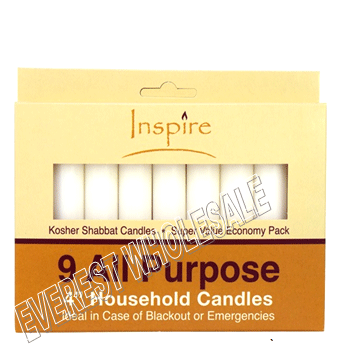 Inspire All Purpose Candle 9 count 4 inch * 12 pcs