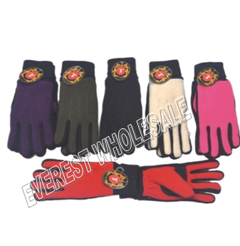 Insulated Winter Gloves for Women * Assorted Colors * 6 pcs