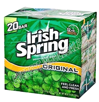 Irish Spring Bath Soap 4 Oz * Original * 20 Bars