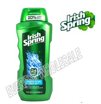 Irish Spring Body Wash 18 fl oz * Moisture Blast * 6 pcs