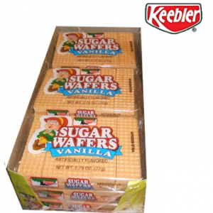 Keebler Sugar Waffers 2.75 oz * Vanilla * 12 pcs