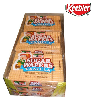 Keebler Sugar Waffers 2.75 oz * Vanilla * 12 pcs