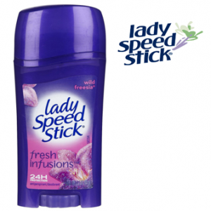 Lady Speed Stick For Women 1.4 oz * Wild Freesia * 6 pcs