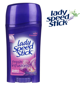 Lady Speed Stick For Women 1.4 oz * Wild Freesia * 6 pcs