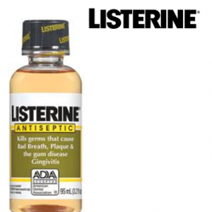 Listerine Mouth Wash 3 fl oz * Original * 6 pcs