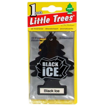 Little Trees Car Freshener * Black Ice * 1`s x 24 ct