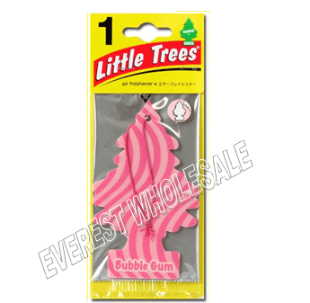 Little Trees Car Freshener * Bubble Gum * 1's x 24 ct