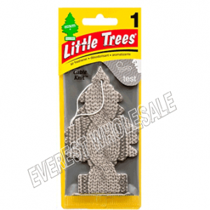 Little Trees Car Freshener * Cable Knit * 1`s x 24 ct