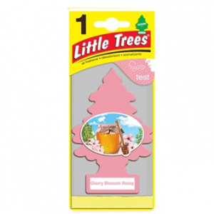 Little Trees Car Freshener * Cherry Blossom Honey * 1`s x 24 ct