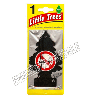 Little Trees Car Freshener * Crisp `n Cool * 1`s x 24 ct